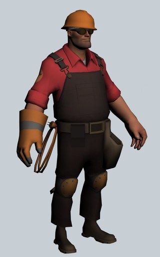 Team Fortress 2 - Модели классов в 3D Max